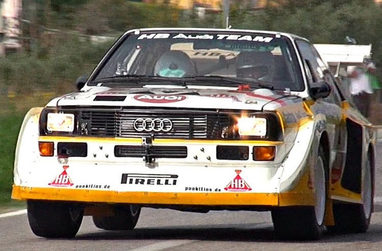 Der Audi qutarro S1 Gruppe B