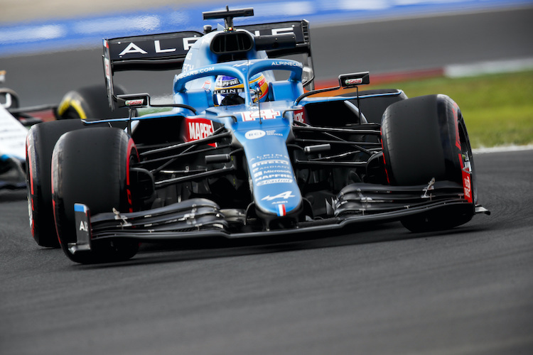 Fernando Alonso drehte im zweiten Training die siebtschnellste Runde