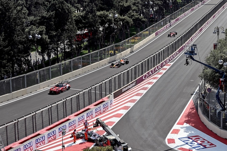 Baku 2023: Arbeit für Safety Car-Fahrer Bernd Mayländer