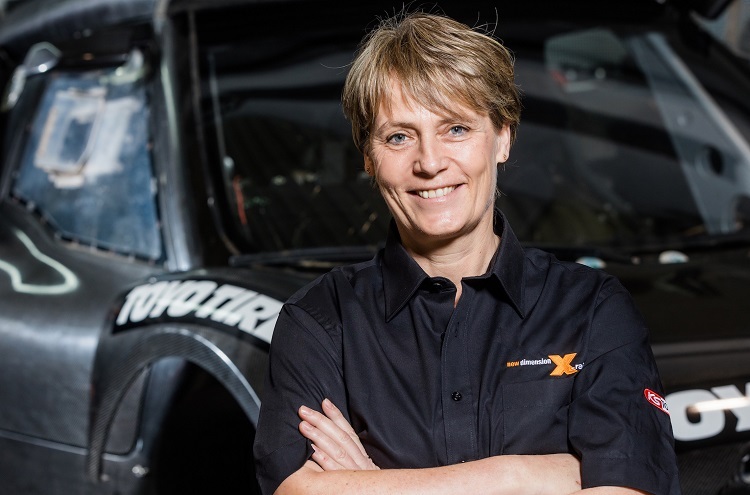 Jutta Kleinschmidt ist die Markenbotschafterin der ADAC Rallye Deutschland