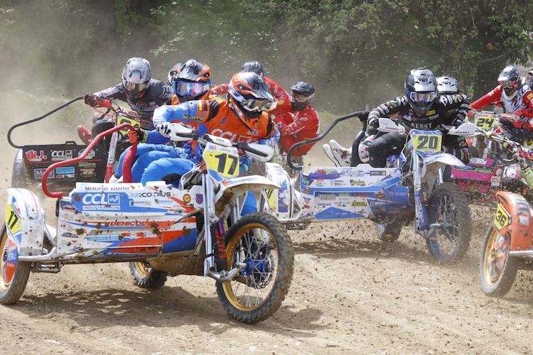 Wieder in Schopfheim: Prümmer (#17), Peter (#20), Hofmann (#24), verdeckt hinter #17 Hoormann (#84) (Archivbild 1. Start 2023)