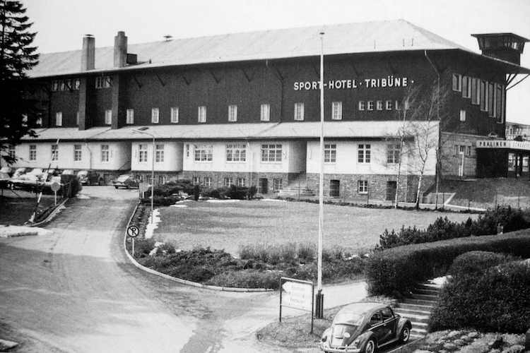 Das legendäre «Sporthotel Tribüne» – der erste Arbeitsplatz des zugewanderten Italieners