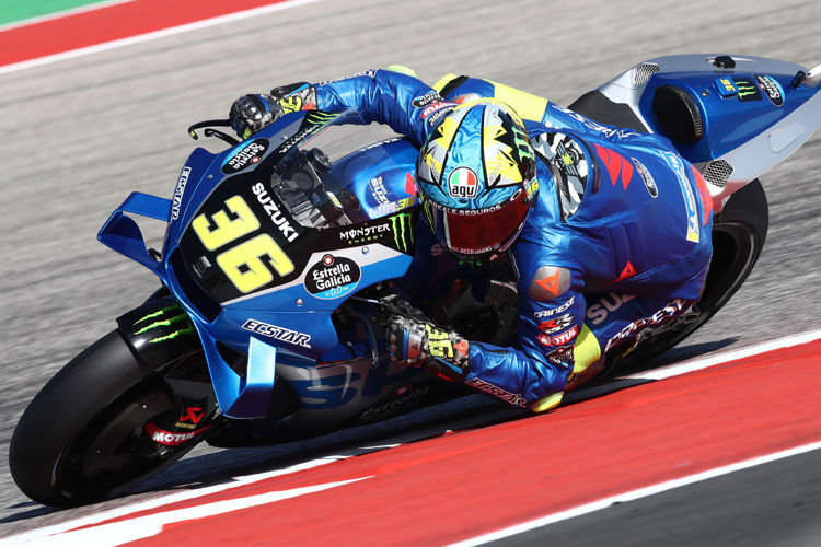 Suzuki-Pilot Joan Mir ist vor dem vierten MotoGP-WM-Lauf in Austin sehr optimistisch