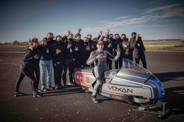 Voxan und Max Biaggi feiern elf Weltrekorde