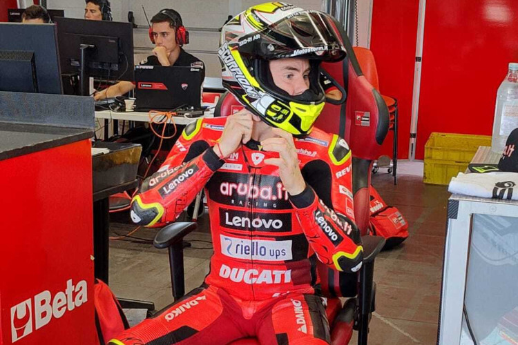 Bautista unterstützt in Misano das Ducati-MotoGP-Testteam