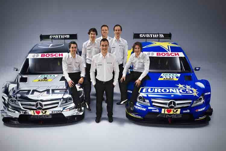 Der Mercedes-Fahrerkader für 2013