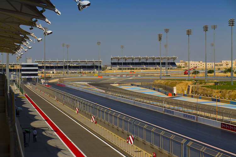 Hier sollte ab 20. März die Formel 1 fahren: der Bahrain International Circuit