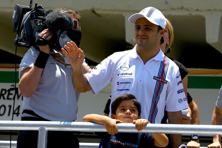 Williams-Pilot Felipe Massa ist heute viel entspannter als noch vor einem Jahr