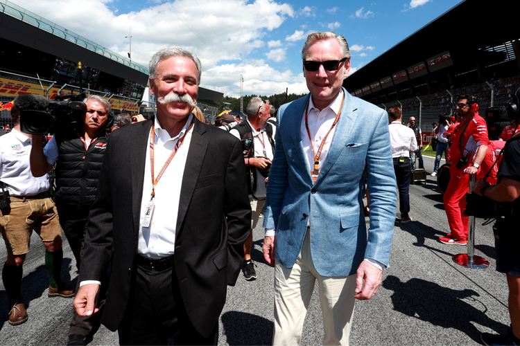 Formel-1-CEO Chase Carey und Marketingchef Sean Bratches setzen alles daran, auch 2019 einen Deutschland-GP auf die Beine zu stellen