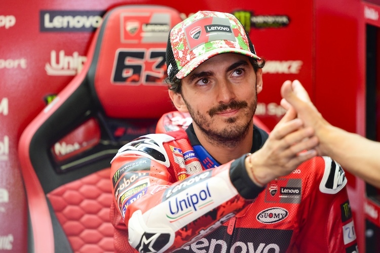 Der Durchbruch? Pecco Bagnaia als Zweiter vor Marc Marquez