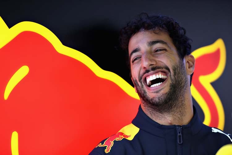 Daniel Ricciardo verrät, warum er so viel lächelt