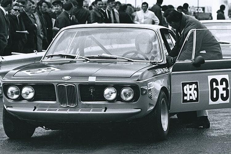 Mit dem Alpina-BMW beim 300-km-Rennen auf dem Nürburgring 1970