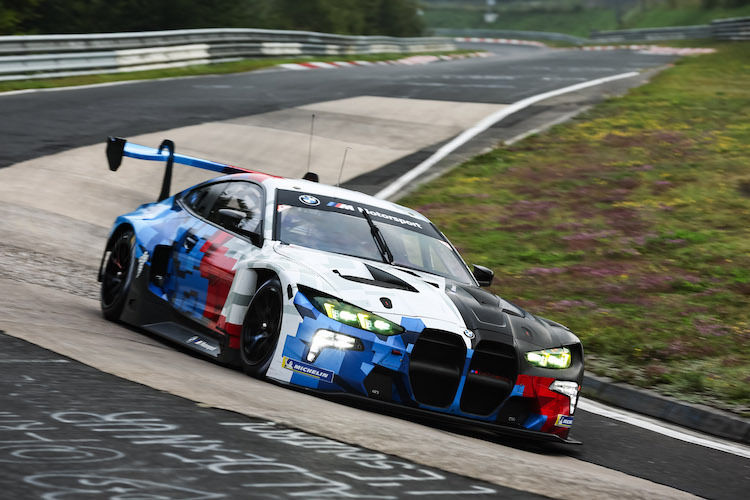 Der neue BMW M4 GT3 EVO auf der Nordschleife