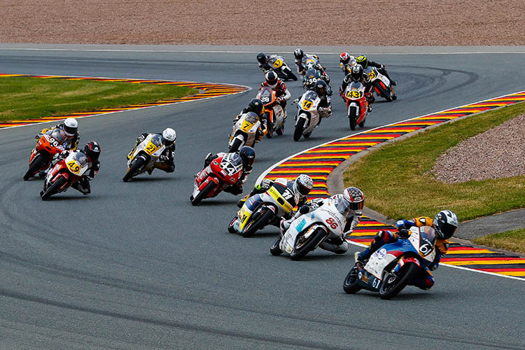Die IDM Moto3-Piloten starteten auf dem Sachsenring im Rahmen des «Moto3 Northern Europe Cup» 