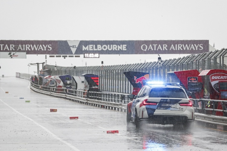 Das FP1 in Australien musste abgesagt werden