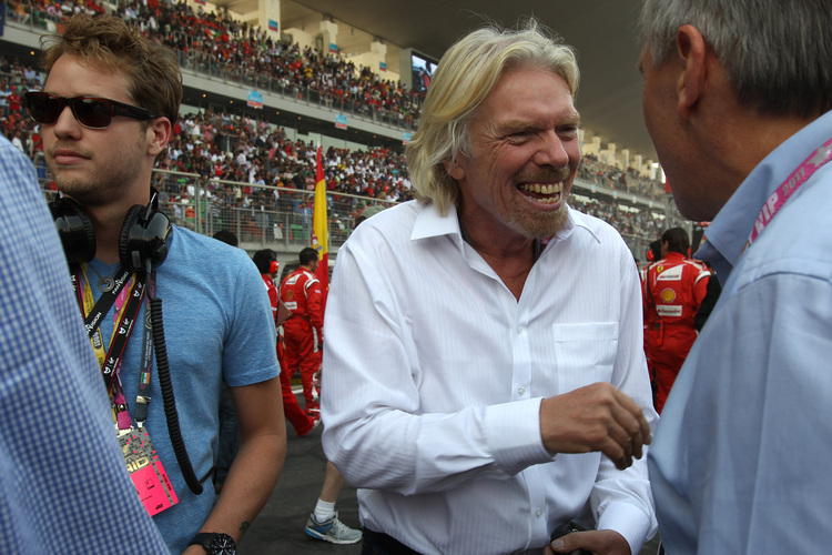 Virgin-Chef Richard Branson bleibt als Partner