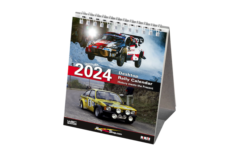 Der «2024 Desktop Rally Calendar» – History meets the Present