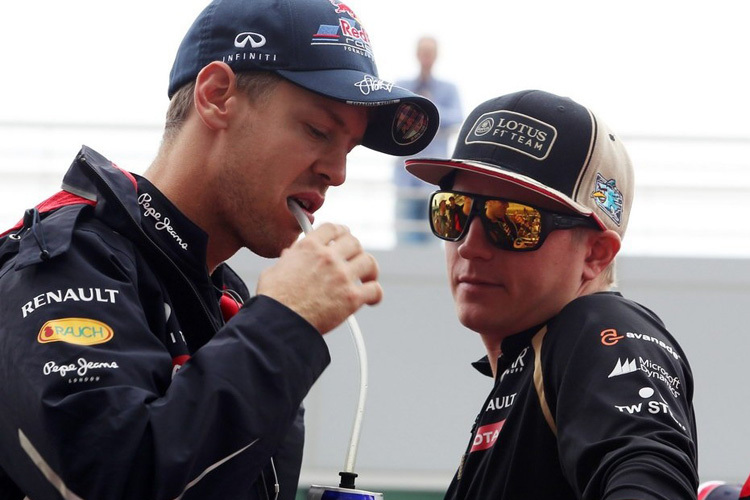 Vettel und Räikkönen sind Freunde, aber werden sie auch Stallgefährten?