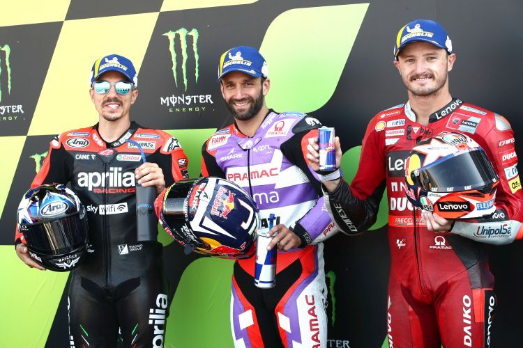 Johann Zarco, Maverick Viñales & Jack Miller