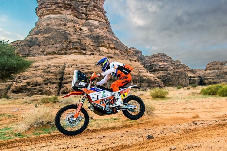 Mason Klein fährt eine sensationelle Dakar 2023