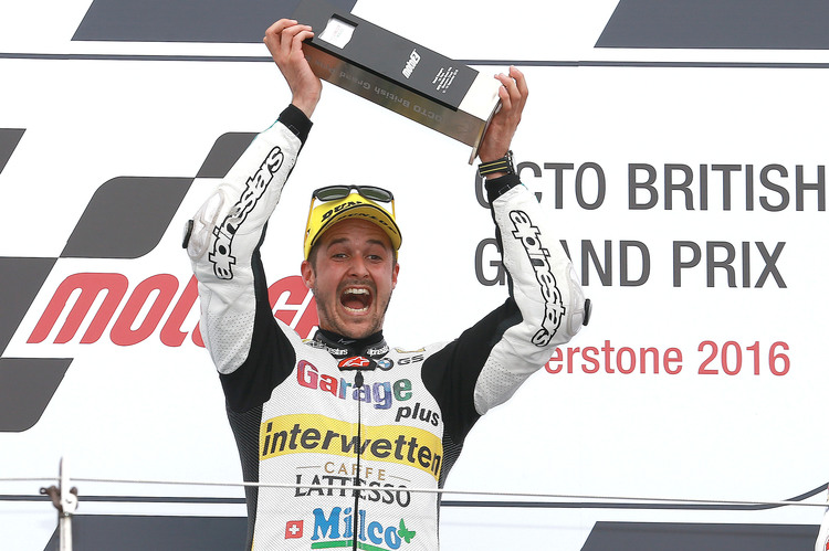 Tom Lüthi feierte in Silverstone seinen zweiten Saisonsieg und am Dienstag seinen 30. Geburtstag