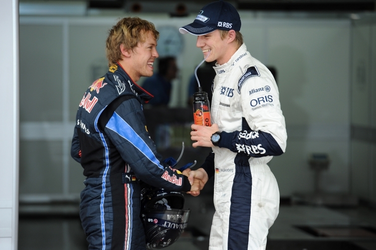 19 Die ersten Zwei - Nico Hülkenberg und Sebastian Vettel