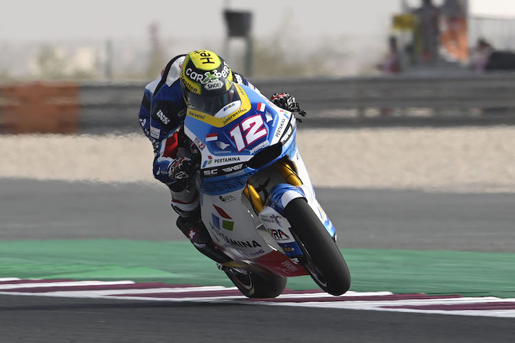 Tom Lüthi beim Doha-GP in Katar