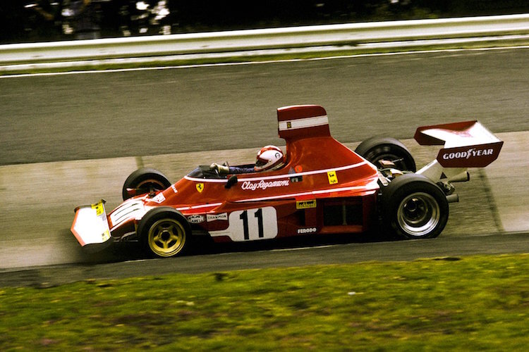 Regazzoni 1974 auf dem Nürburgring: Später versemmelte Ferrari den Titel