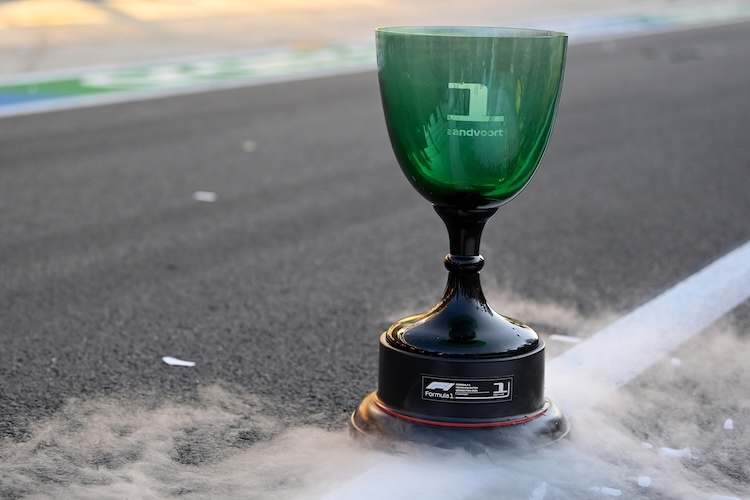 So sah die Zandvoort-Trophäe 2021 aus