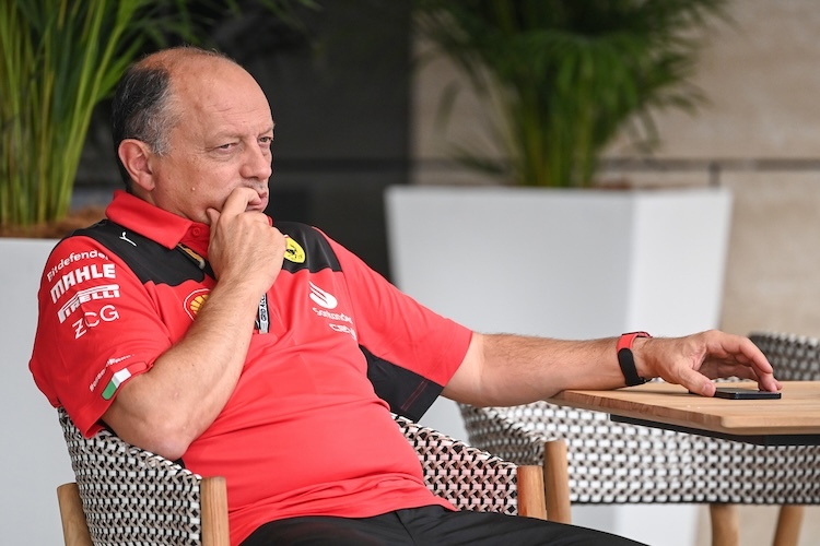 Ferrari-Teamchef Fred Vasseur weiss: «Wir müssen in Mexiko jede Chance nutzen, die sich uns bietet»