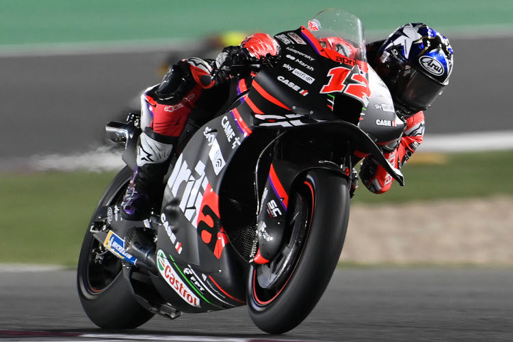 Maverick Viñales im MotoGP-Rennen von Doha