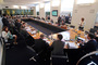 Blick in den Verhandlungssal des FIA-Tribunals