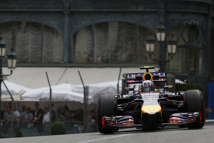 Daniel Ricciardo auf dem Weg zum dritten Platz
