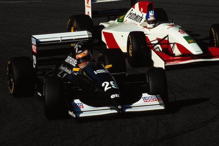 Karl Wendlinger mit Sauber 1993 in Estoril
