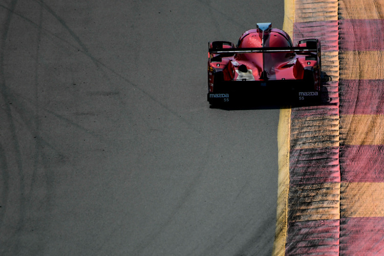 Ohne Chancen auf den Sieg bei den 6h von Watkins Glen: Der Mazda DPi