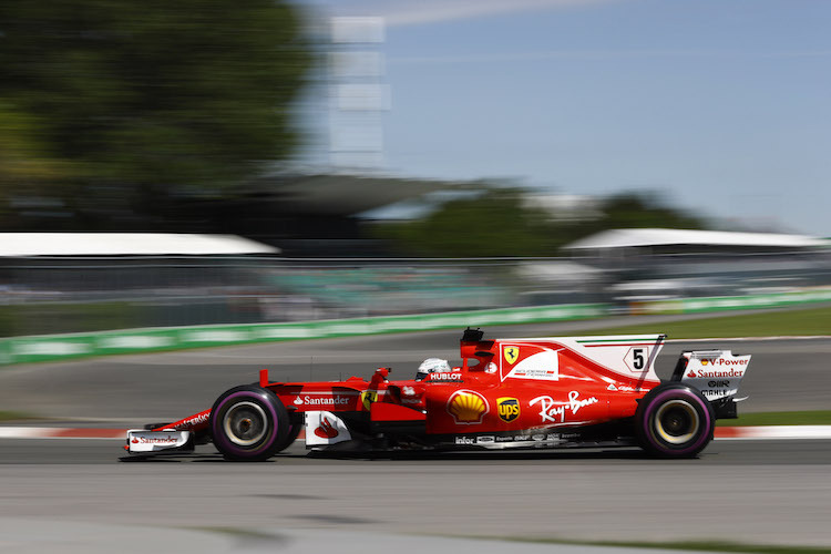 Für Sebastian Vettel und Ferrari läuft es hervorragend