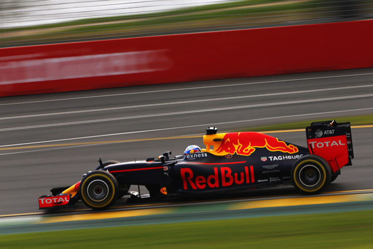 Daniel Ricciardo im Red Bull Racing-Renner