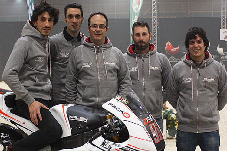 Das SAG-Team 2014 mit Fahrer Louis Rossi