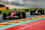 Charles Leclerc vor Max Verstappen