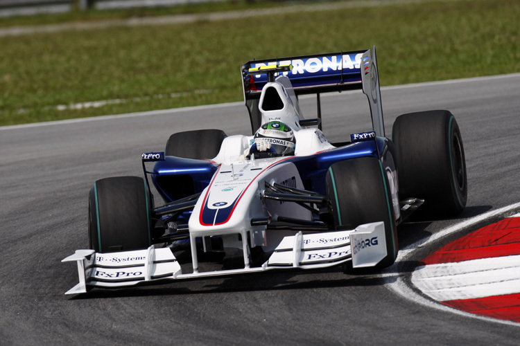 Nick Heidfeld auf dem Sepang International Circuit