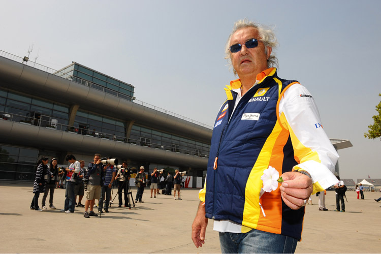 Flavio Briatore ist frustriert