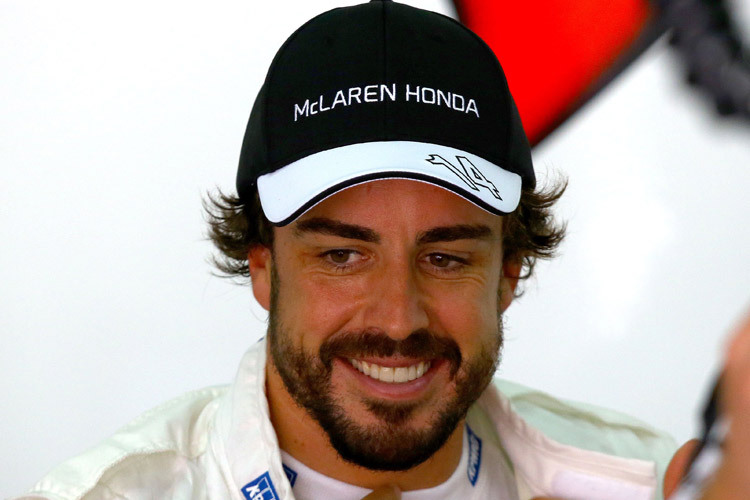 Fernando Alonso ist glücklich bei McLaren