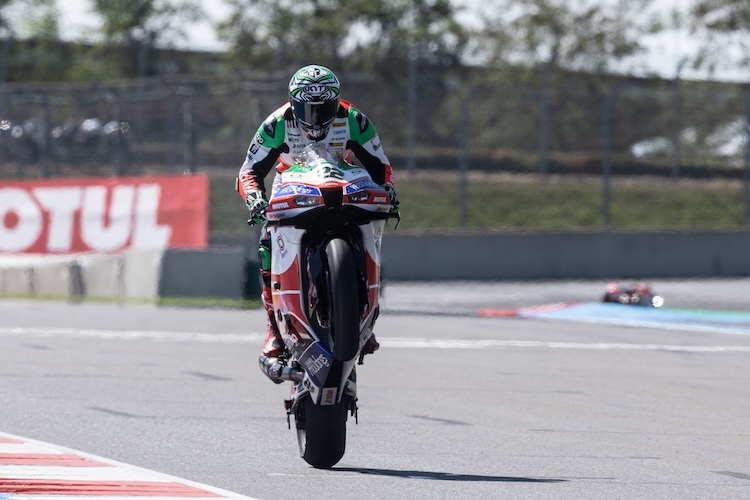 Bimota feierte mit der KB998R das erste Podium in einem Hauptrennen