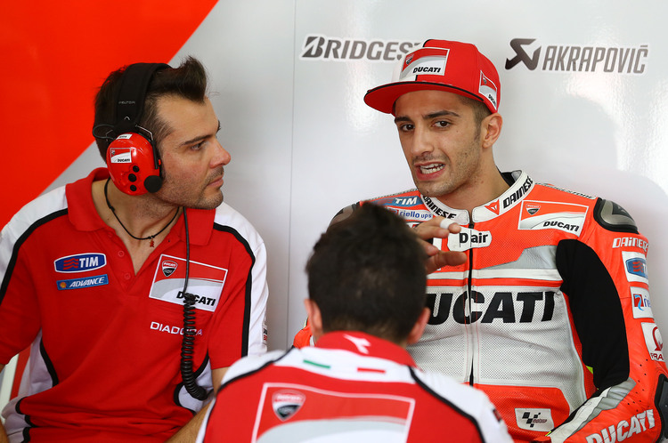 Andrea Iannone vertraut auf Ducati und die GP15