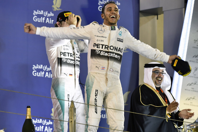 Lewis Hamilton feierte in Bahrain seinen dritten Saisonsieg