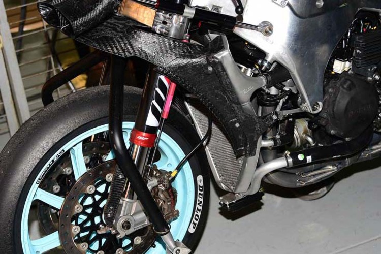 Barcelona-Test: Leopard-Moto2-Bike mit WP Suspension
