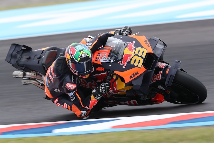 Brad Binder schaffte es auf Rang 5