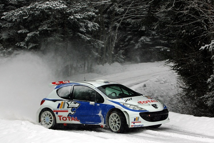 Peugeot geht bestens vorbereitet in die Rallye Monte Carlo 