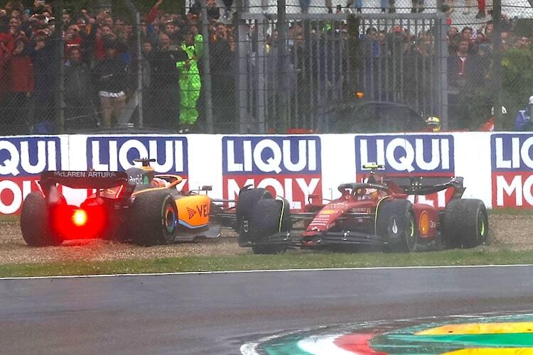 Daniel Ricciardo und Carlos Sainz