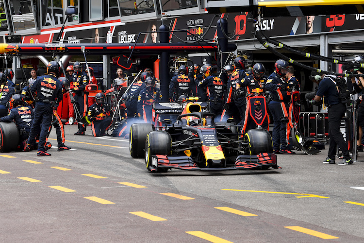 Max Verstappen in Monaco 2019